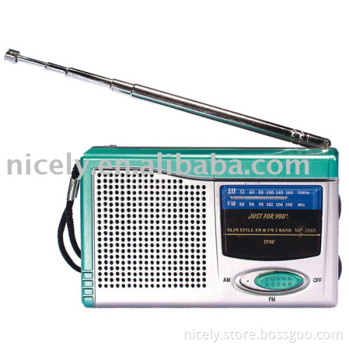AM/FM two band radio